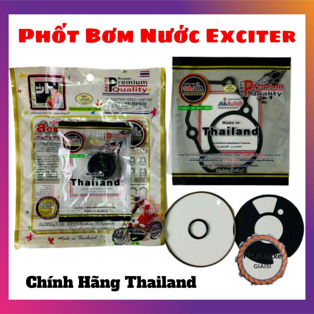 Genuine water pump seal FCCI / SAJJA / EXCITER 150 / EX 135 / NOUVO LC