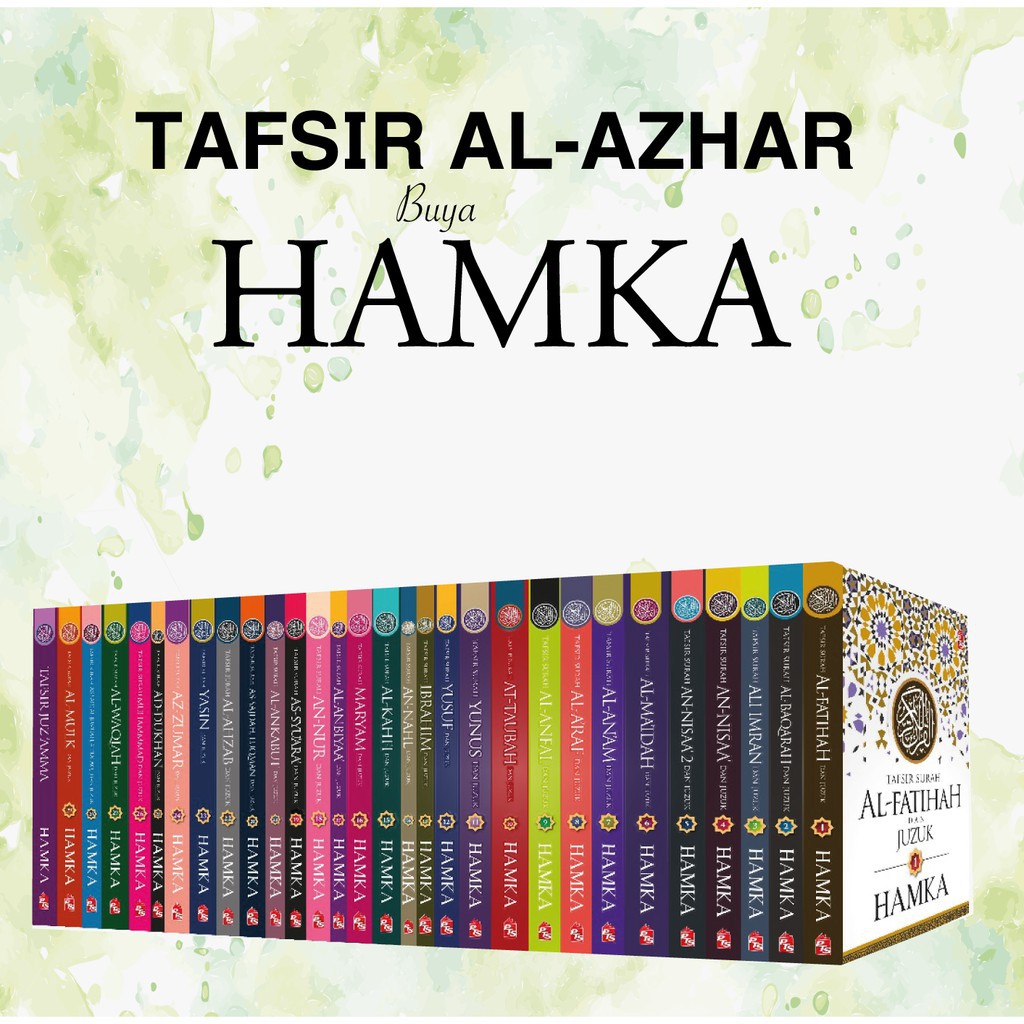 Lengkap Set Tafsir Al Azhar Hamka Juzuk Shopee Malaysia