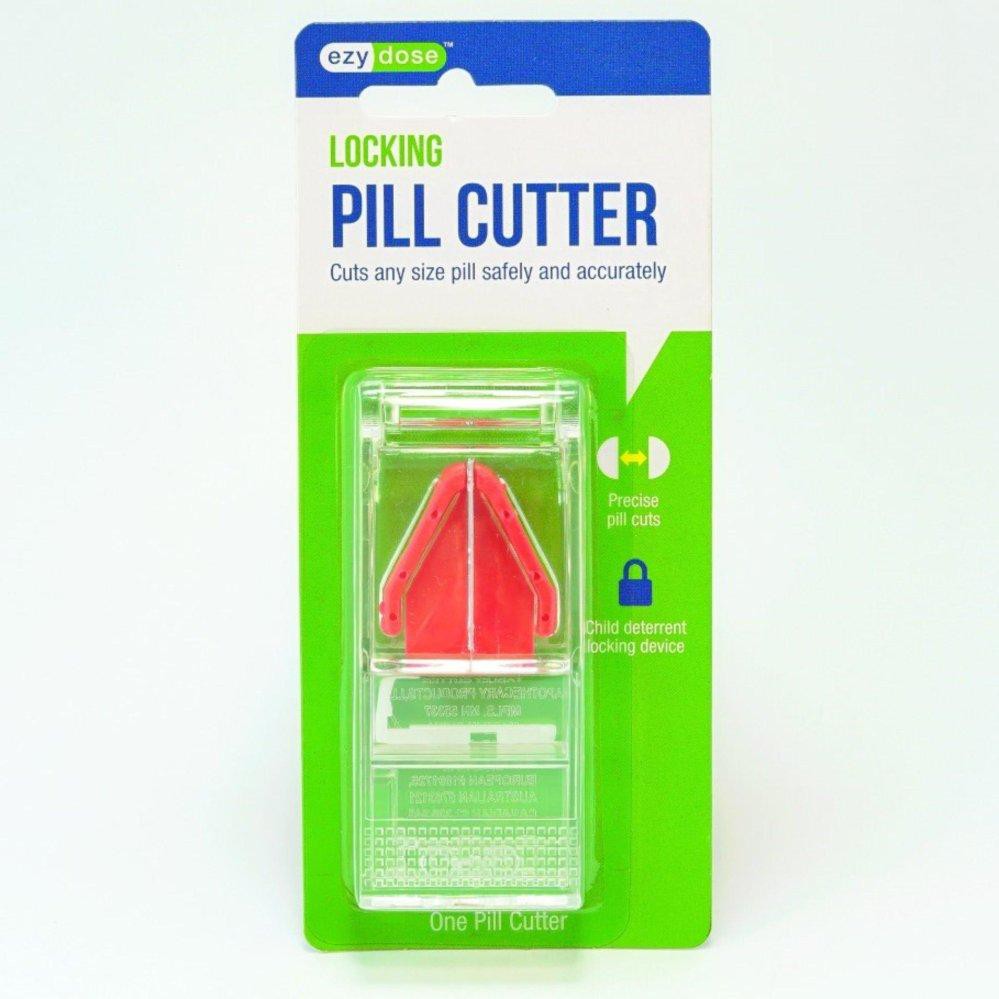 Ezy Dose Safety Shield Pill Cutter (red/green/blue/purple colour