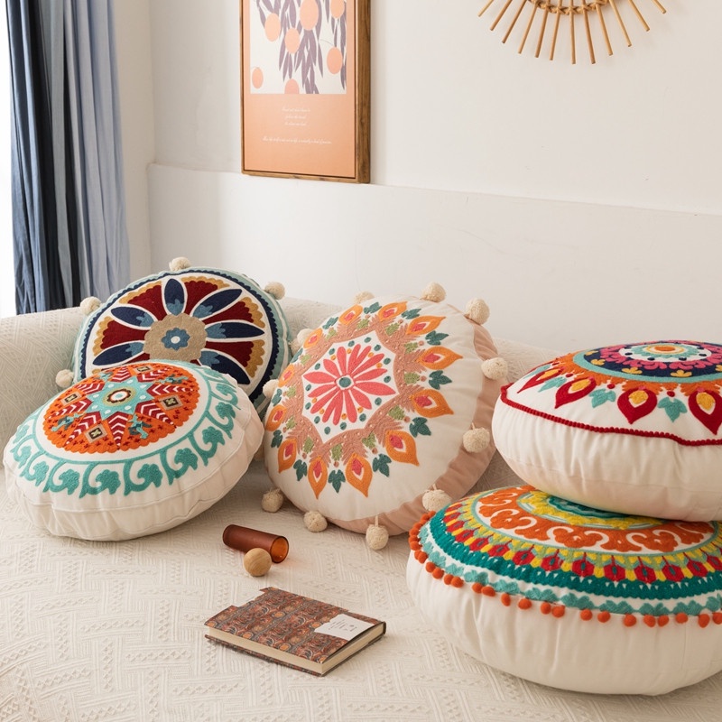 Boho store seat cushions