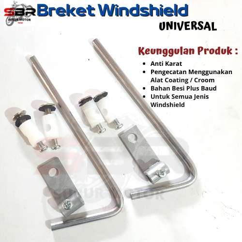 Universal Windshield Bracket Winshield Beat Bracket Windshield Beat