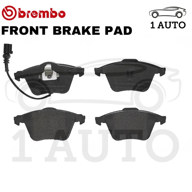GENUINE BREMBO FRONT BRAKE PAD VW GOLF R 2.0 Mk6 AUDI TTS MK2