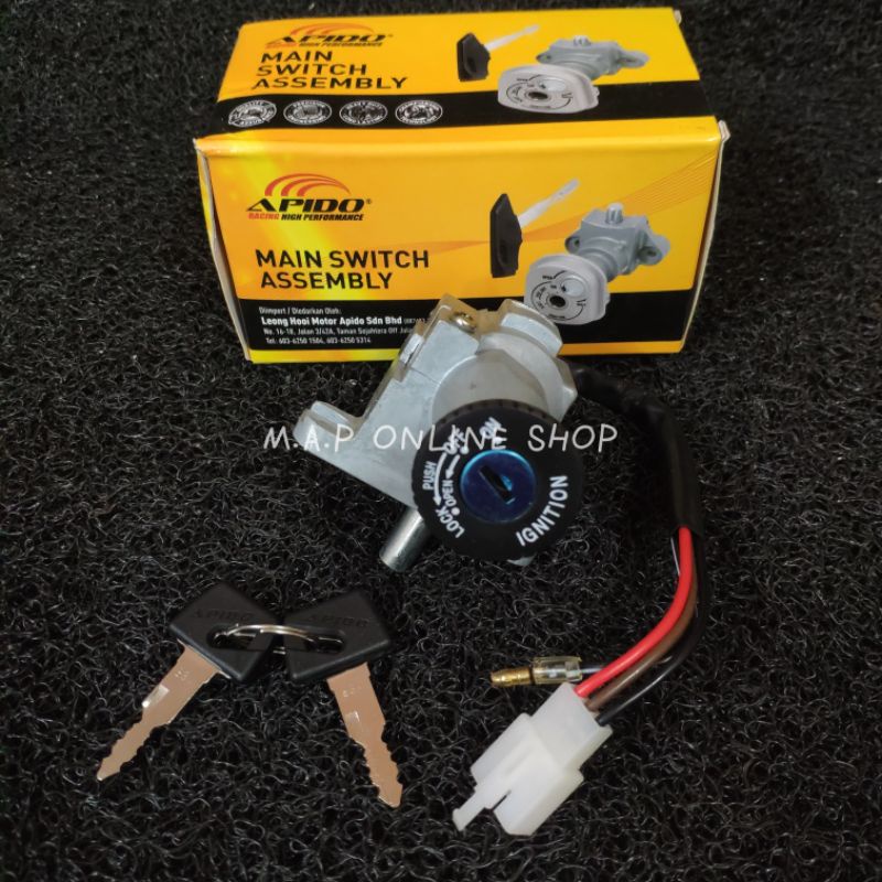 Modenas CT100 KRISTAR CT Main Switch Set Standard Kunci Motor ...