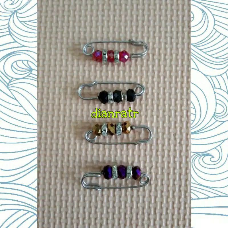 Beautiful Indian safety pins (01) | Shopee Malaysia