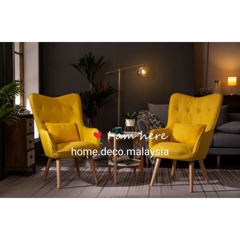 Wing Chair set of or 1/ Set sofa wing chair Shopee Malaysia