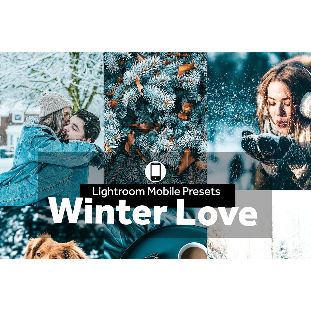 Winter Love | Mobile Lightroom Presets (iOS/Android) | Shopee Malaysia