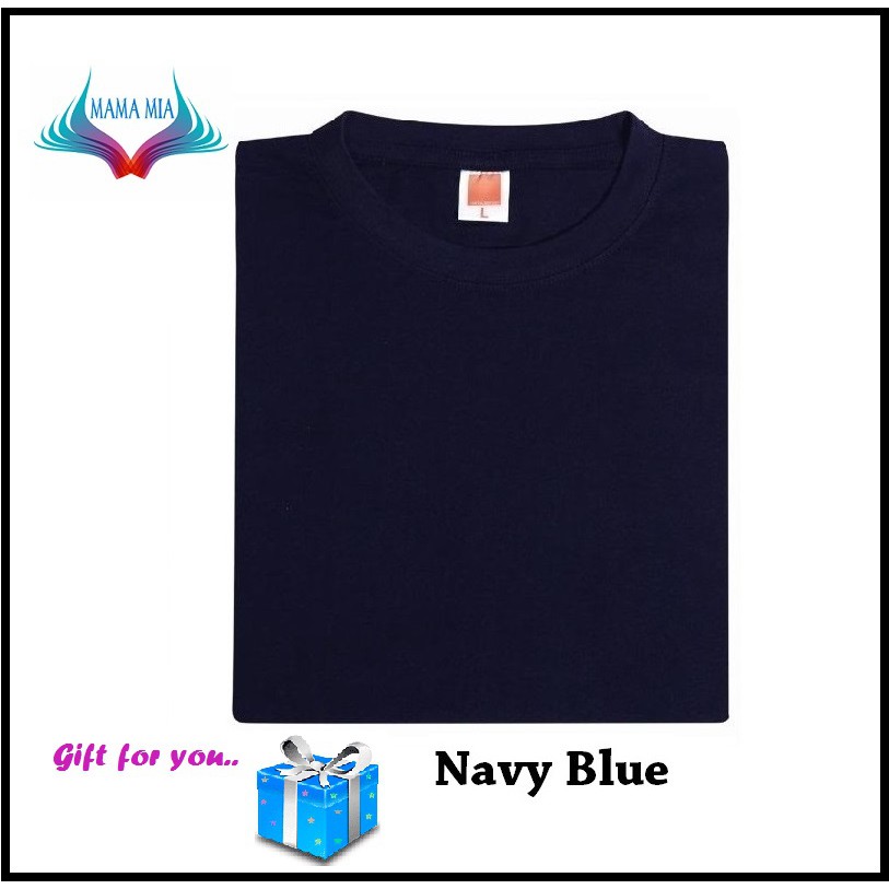 COMFY Unisex 100% Cotton OREN SPORT T-Shirt CT51 Navy Blue