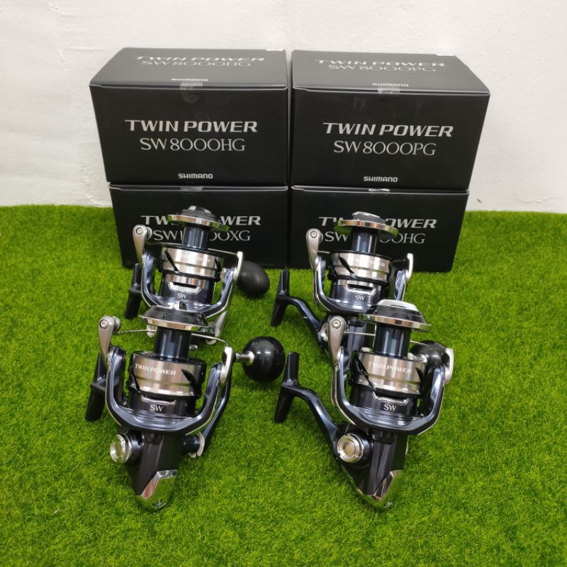 SHIMANO 21' TWIN POWER SW 4000XG/5000HG/6000PG/8000PG/8000HG SHIMANO 21' TWIN POWER SW 4000XG/5000HG/6000PG/8000PG/8000HG