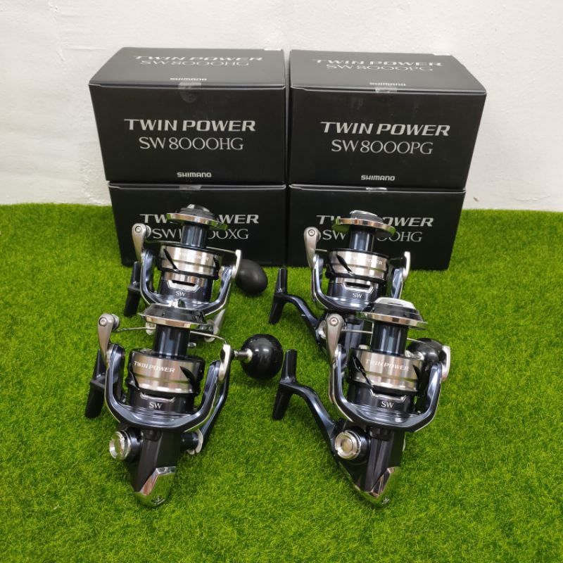 SHIMANO 21' TWIN POWER SW 4000XG/5000HG/6000PG/8000PG/8000HG/10000HG/14000XG