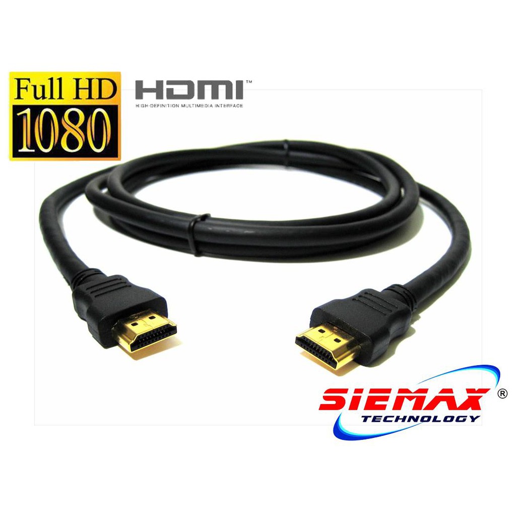 SIEMAX 3D Gold Plated HDMI Cable 1.4 Version READY STOCK Shopee Malaysia