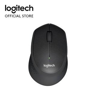 Logitech Silent Wireless Mouse, 2.4 GHz with USB Receiver, 1000 DPI Optical  Tracking, Black 