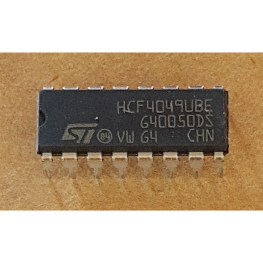 CD4049UB CMOS Hex Inverting Buffer 16Pins PDIP Through Hole | Shopee ...