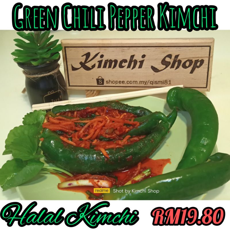HALAL GREEN CHILI PEPPER KIMCHI Shopee Malaysia