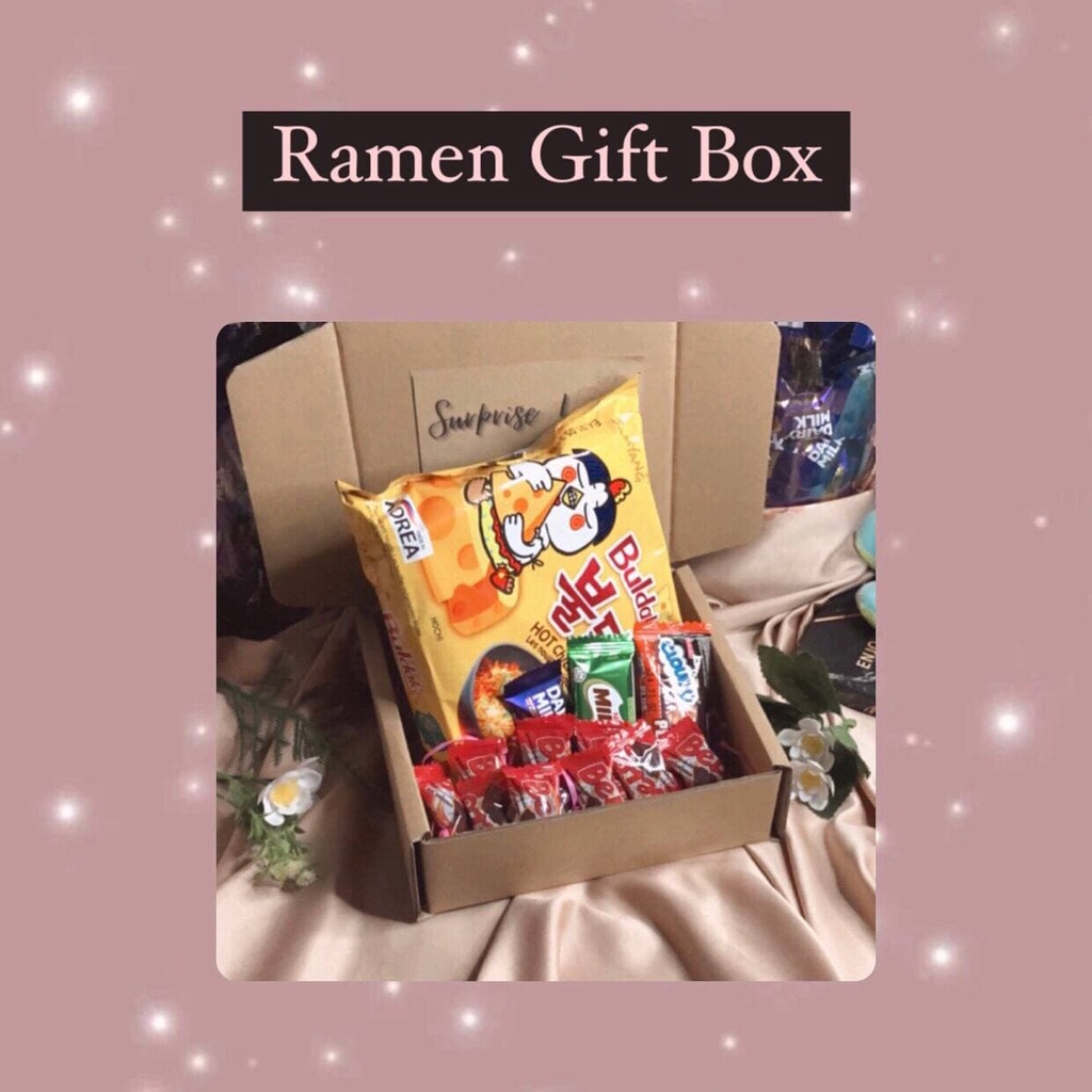 Samyang Ramen Gift Box [Surprise Gift Box Murah/Gift Box Budget] By F&F SHOP Shopee Malaysia