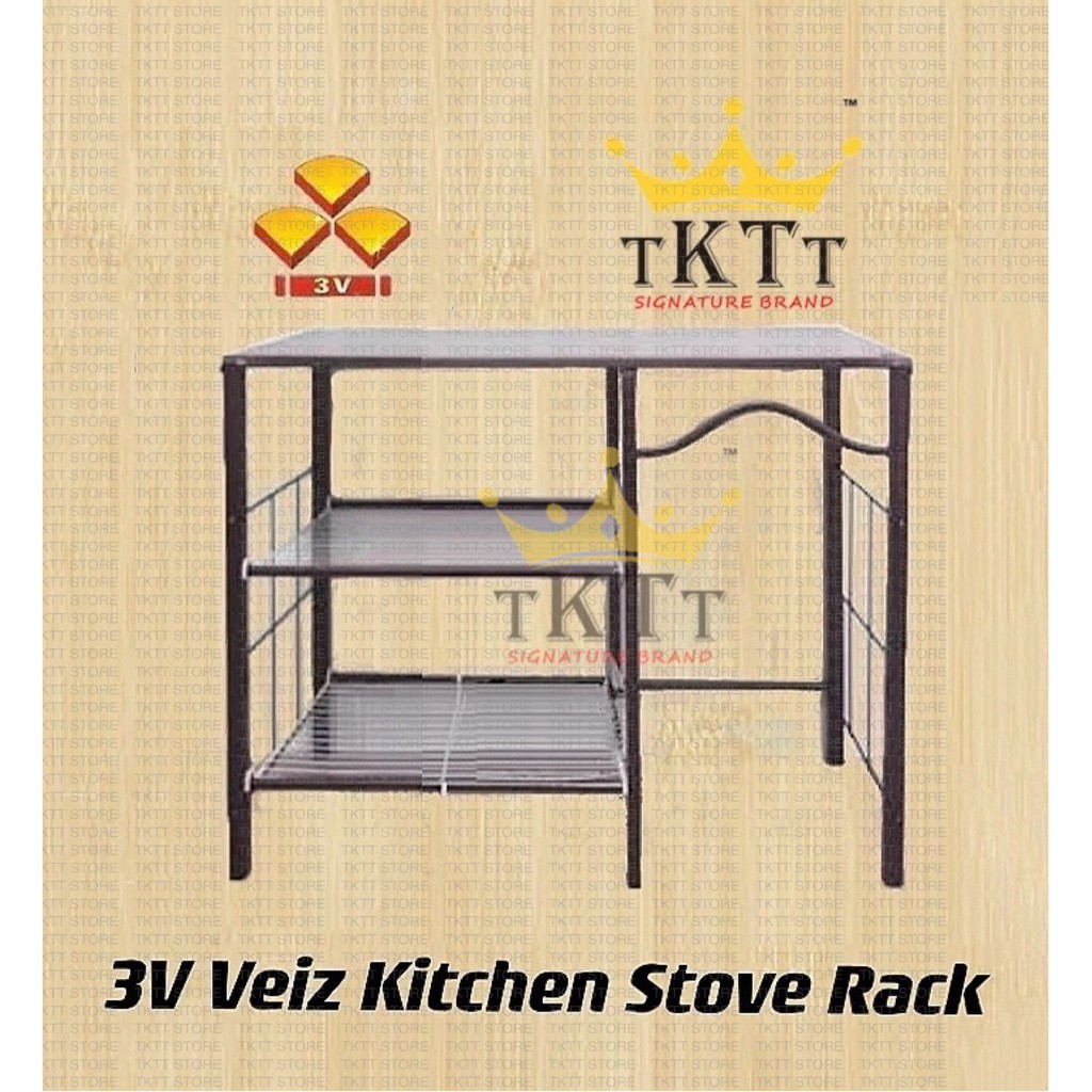 TKTT 3V Veiz Powder Coating Metal Stove Rack Kitchen Rack Stove Utensil ...