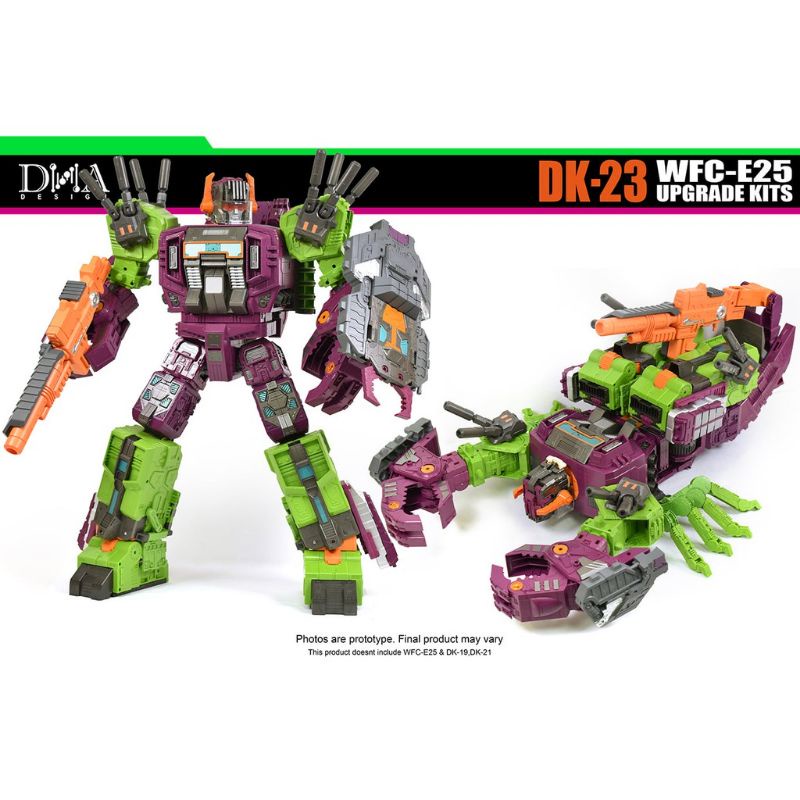 DNA Design DK23 DK23 Upgrade Kits for Earthrise Titan Scorponok
