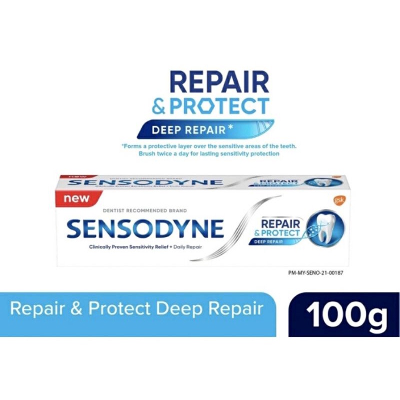 SENSODYNE REPAIR & PROTECT TWIN PACK TOOTHPASTE (2X100G) 200G main image 1