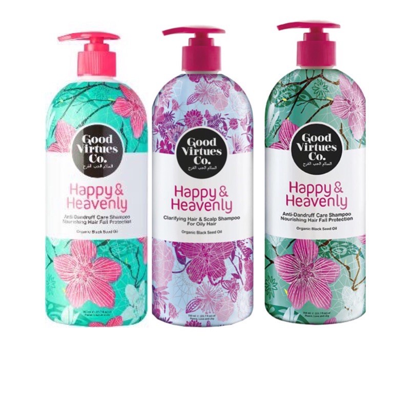 Good Virtues Co Clarifying Hair & Scalp Shampoo, AntiDandruff Care