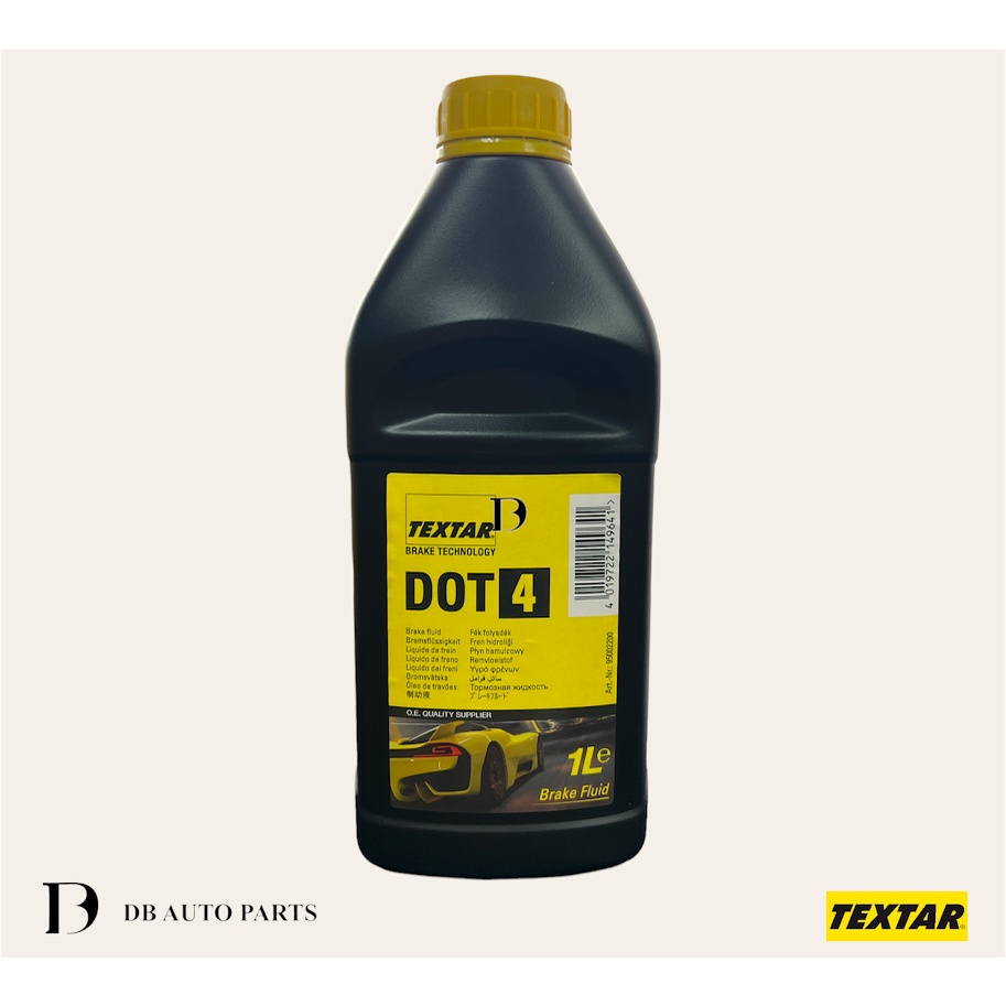 TEXTAR HIGH PERFORMANCE DOT 4 BRAKE FLUID 1000ML/ FOR ALL PURPOSE