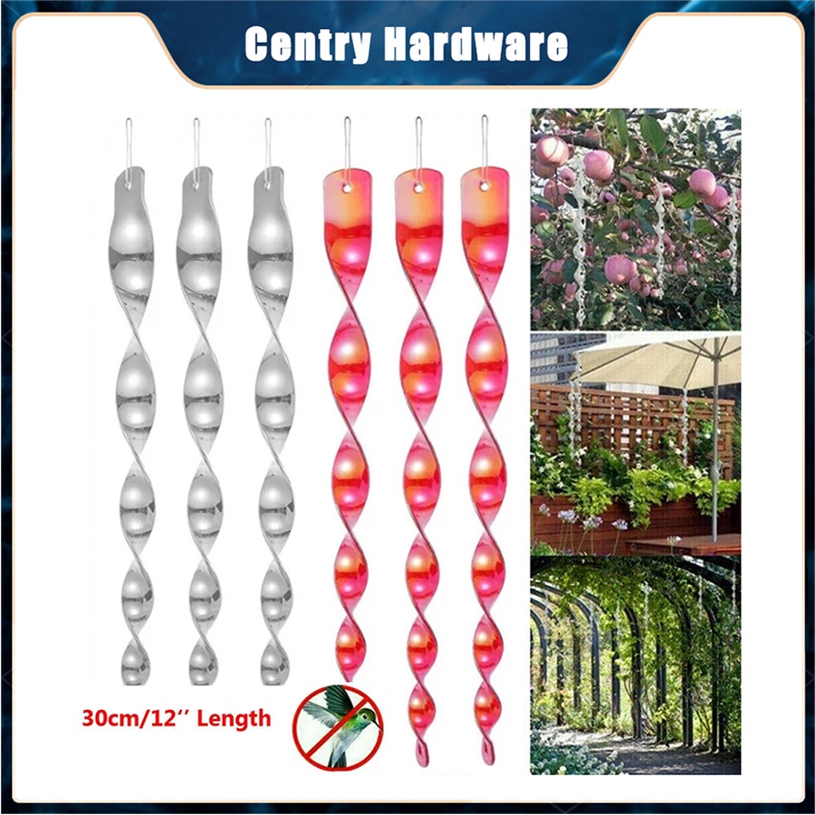 Bird Repellent Reflective Scare Rods Control Device Bird Scare Devices