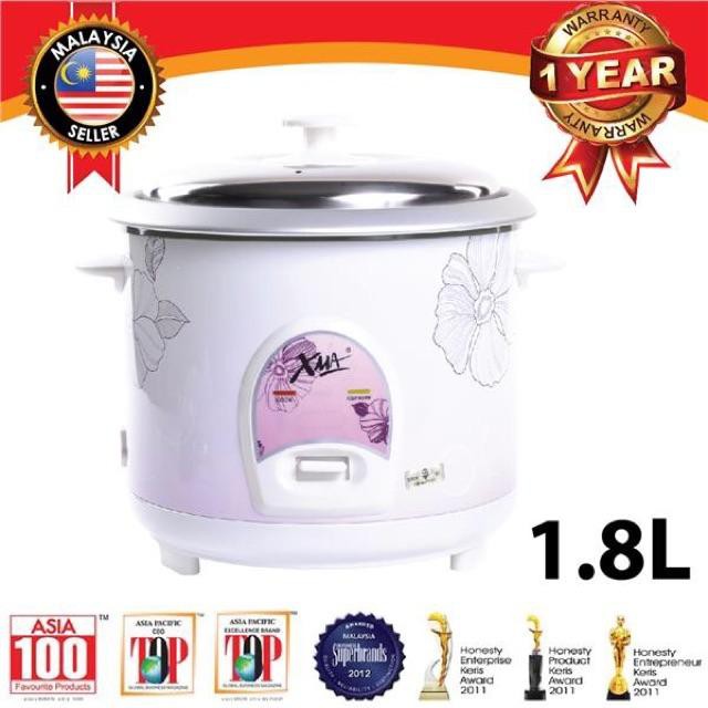 RANDOM COLOUR!!! XMA Rice Cooker (1.0L & 1.8L & 2.8L) | Shopee Malaysia