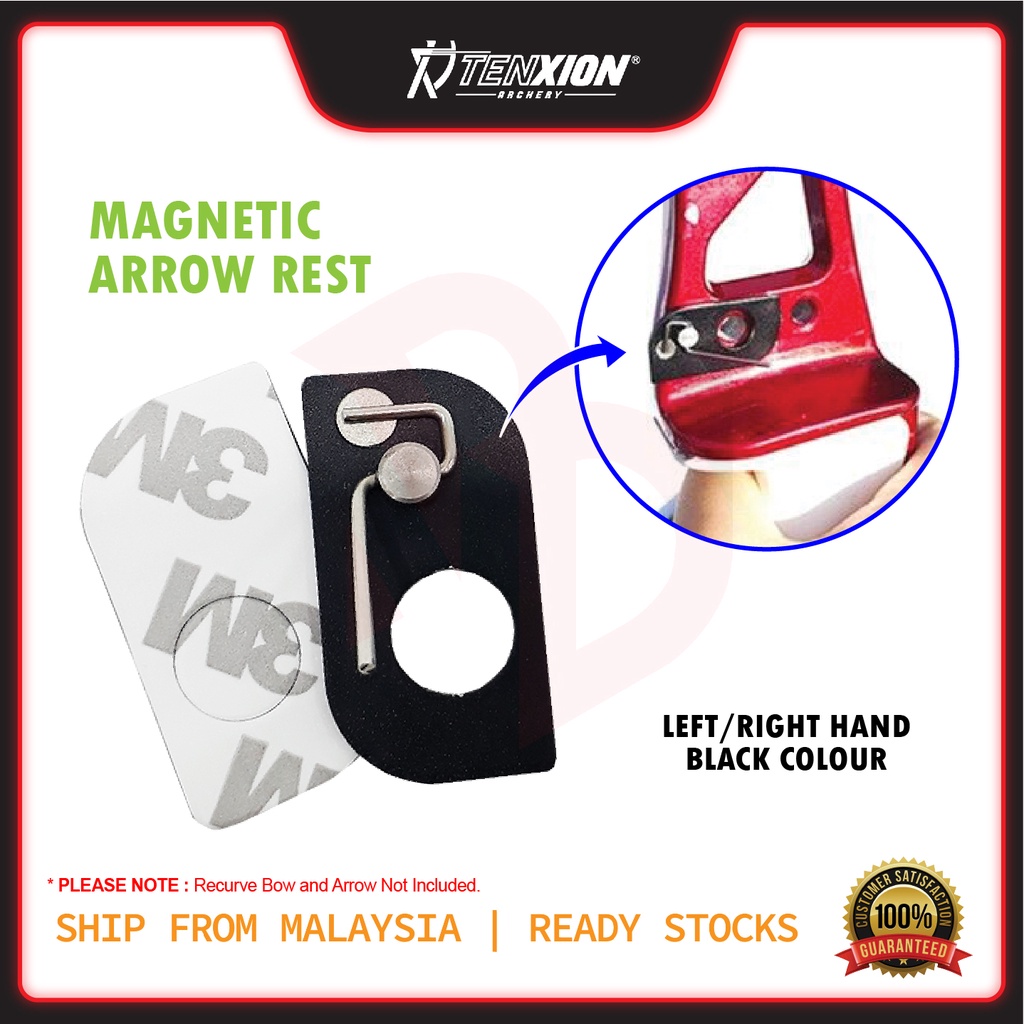 TenXion Archery Arrow Rest Recurve Bow Arrows Stainless Steel