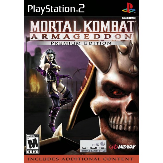 (PS2 DVD GAMES) MORTAL KOMBAT ARMAGEDDON | Shopee Malaysia