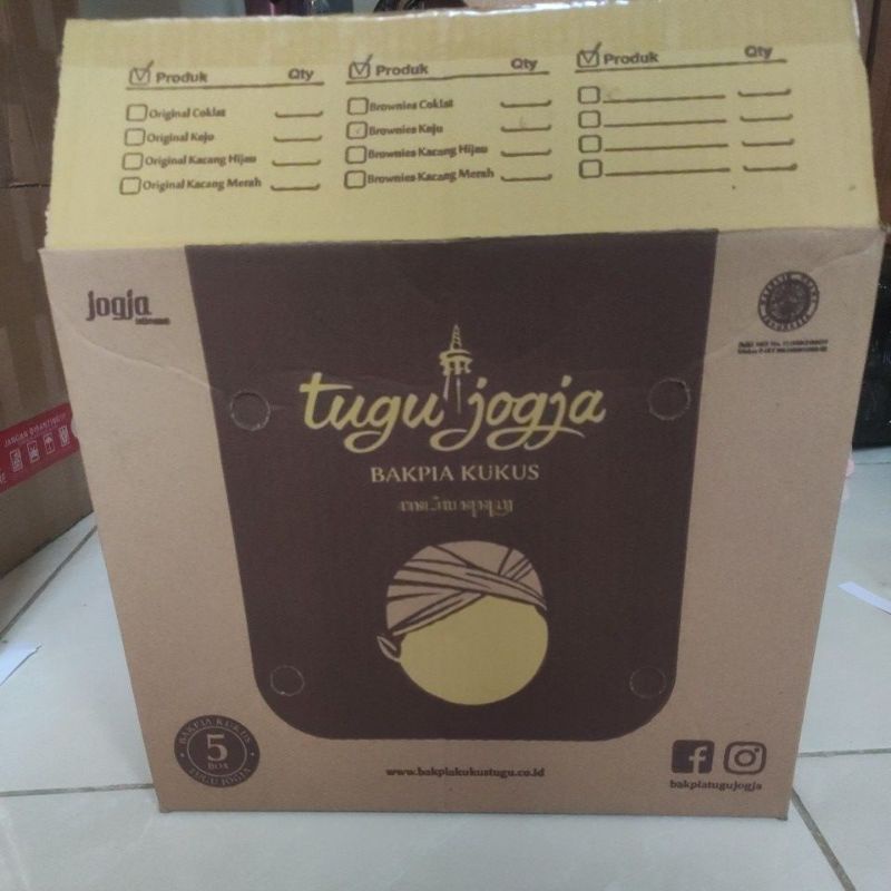 Cardboard For 5-6 Boxes Of Bakpia Steamed Tugu Jogja | Shopee Malaysia