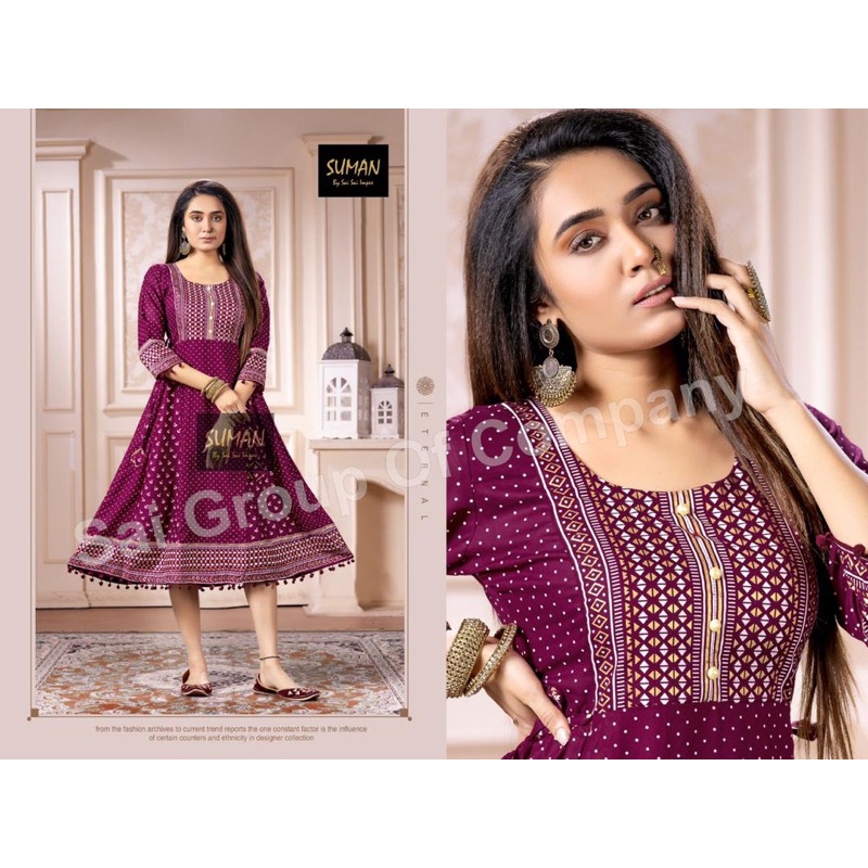 Long Kurtis New Designs Shopee Malaysia