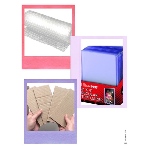 postage for markctrlv toploader, carboard and bubble wrap !! | Shopee ...