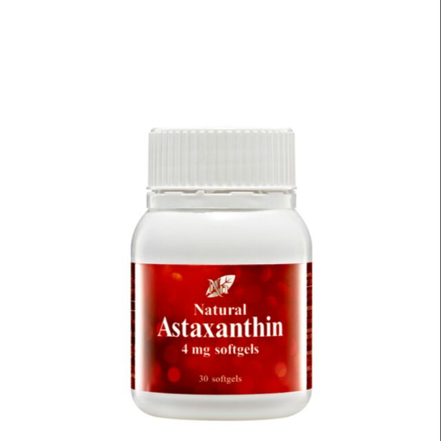 Natural Astaxanthin 4mg (30 softgels) Shopee Malaysia