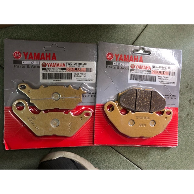 Yamaha R25 Front And Rear Disc Pad | Shopee Malaysia