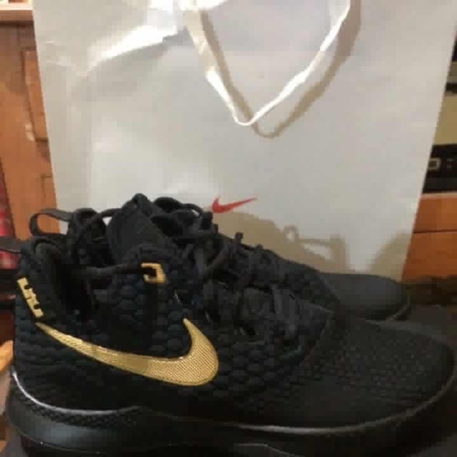 Nike LeBron Witness III EP SN92 Black Gold ORIGINAL Shopee Malaysia