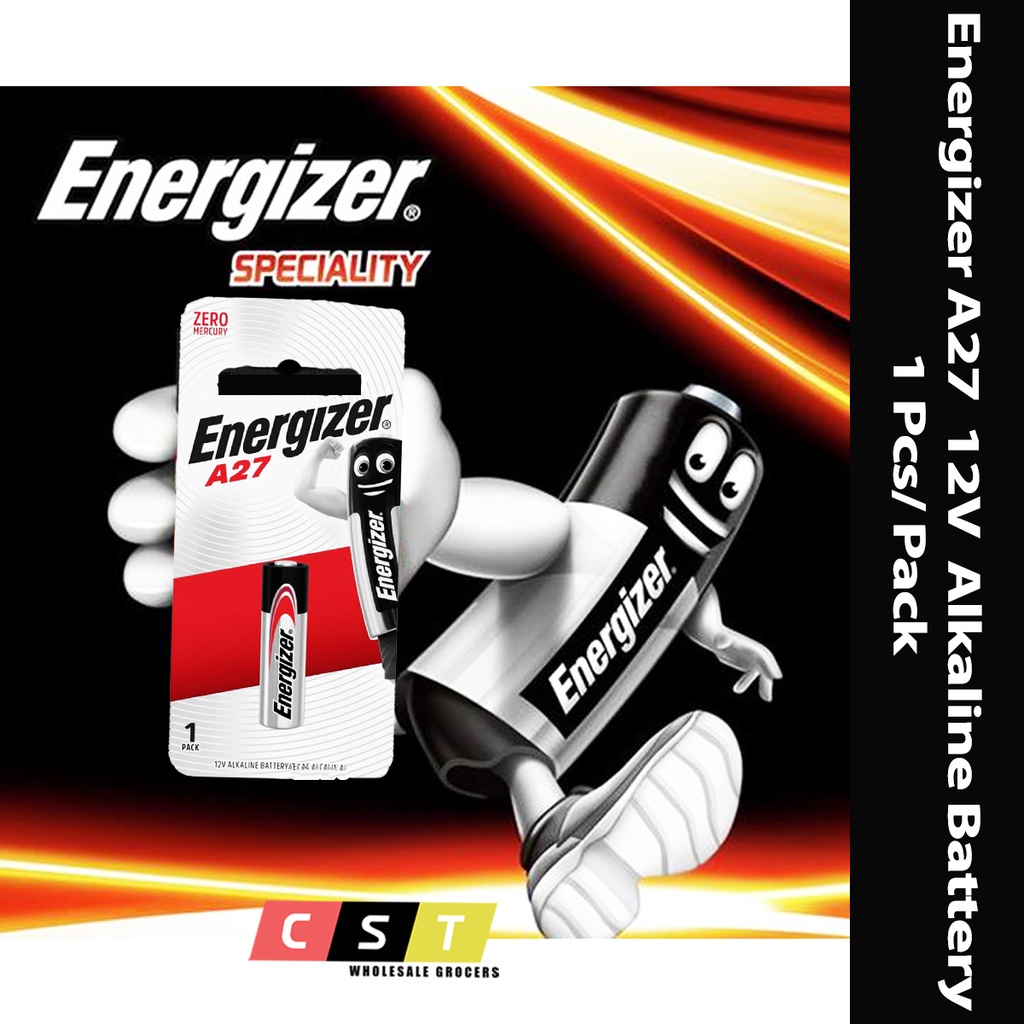 Energizer A27 12V Alkaline Battery (1 Pcs/ Pack) Shopee Malaysia