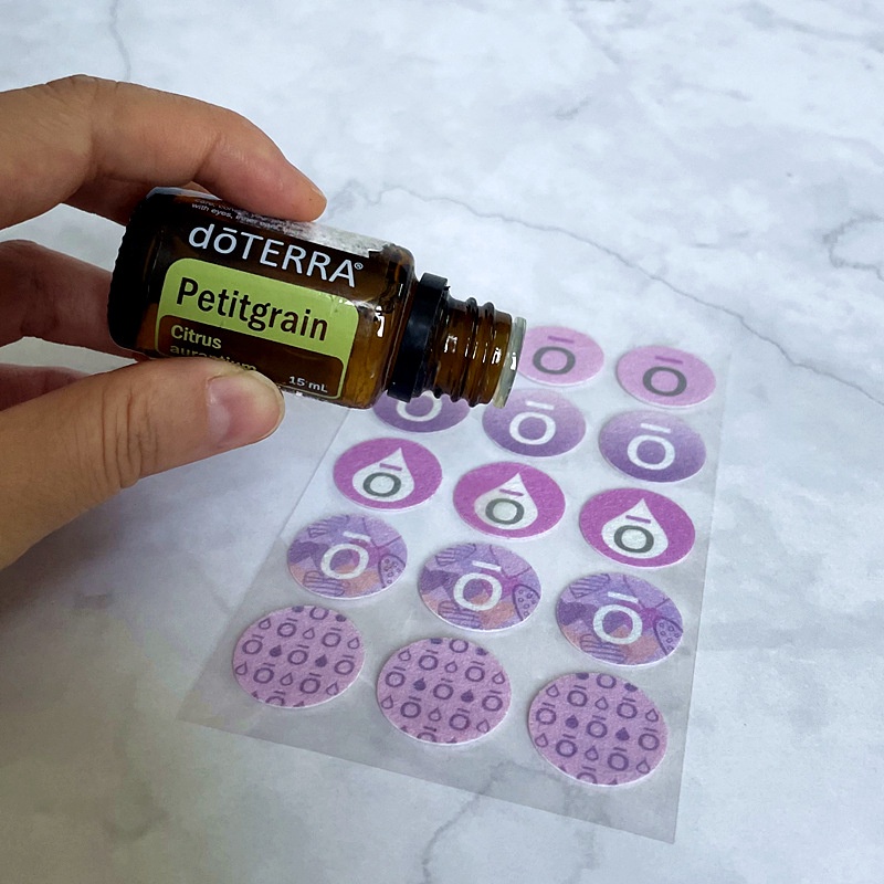 (1PACK=60pcs) Stickers Natual Freshener Aroma Mask Stickers/Face Mask