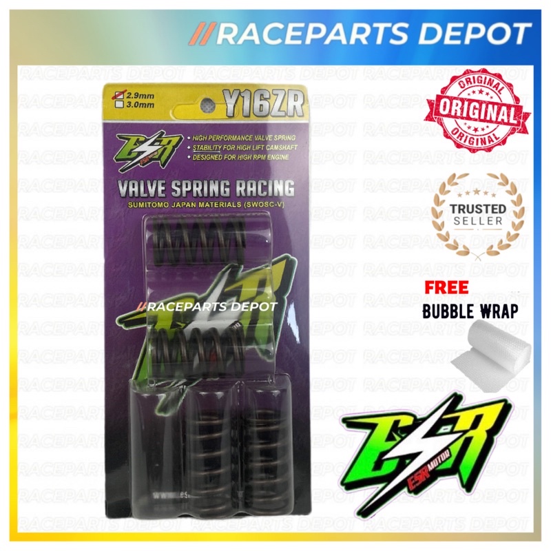 ESR Valve Spring & Spring Clutch ( Y15zr / Y16 / Nvx / Lc135 / Ex5 / Wave / Rs150 / Srl115fi )