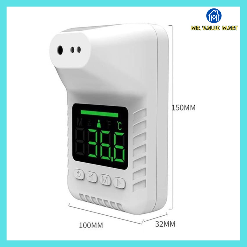 【LOWEST PRICE K3X FULL SET THERMOMETER Digital Thermometer Stand Infrared scanner temperature CEK SUHU BADAN AUTOMATIK