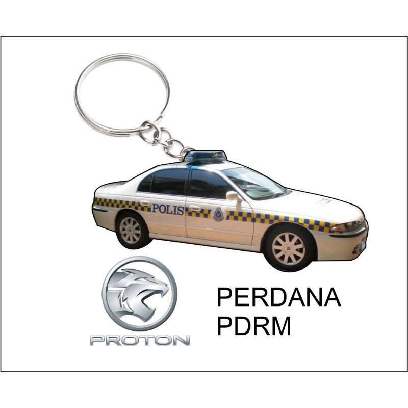 proton perdana pdrm polis keychain | Shopee Malaysia