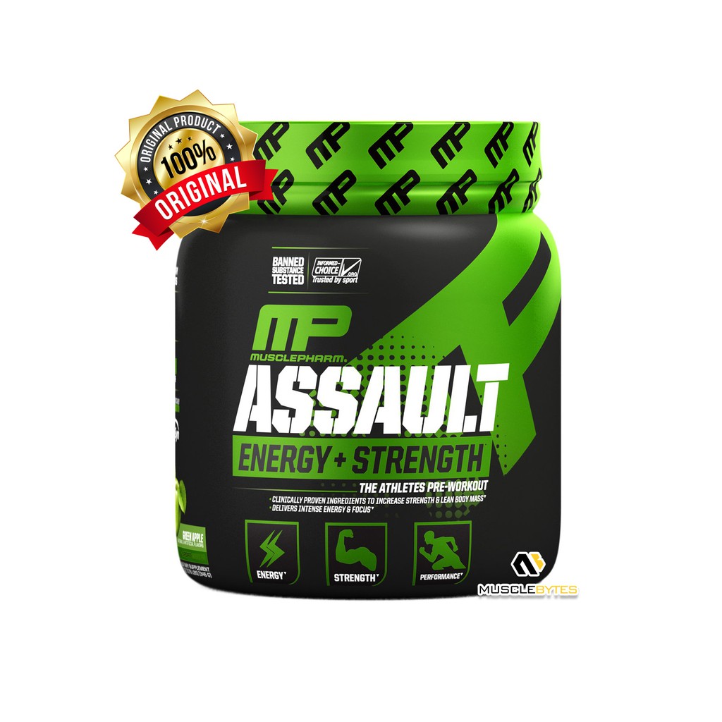 MusclePharm Assault [30 Servings] [MusclePharm PreWorkout] [MP Preworkout] Shopee Malaysia