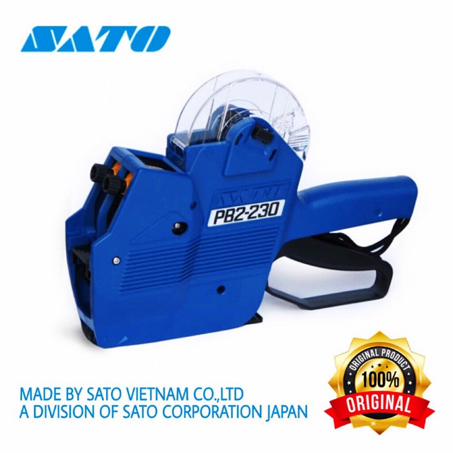 JCONLINE ORIGINAL Sato PB2-230 Hand Labelling Price Tag Machine 2-line ...