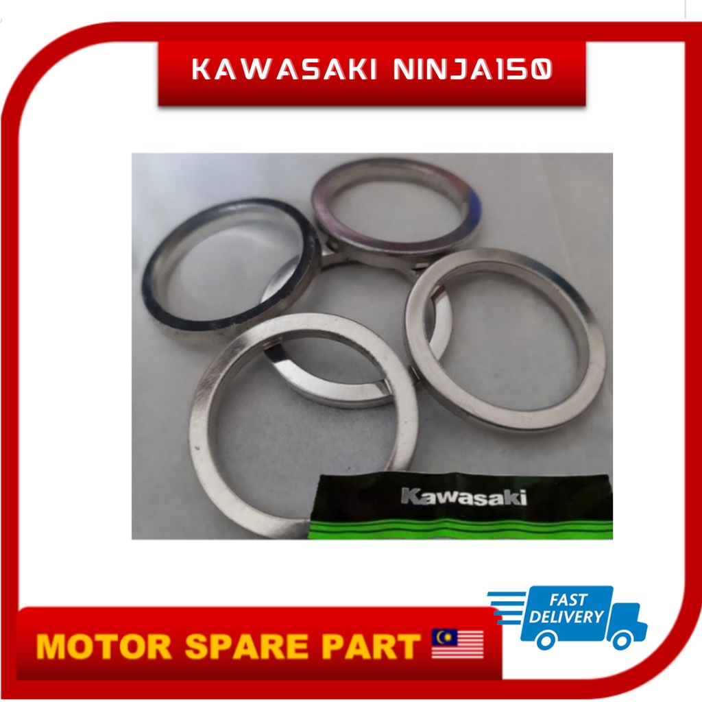 KAWASAKI NINJA150 EXHAUST PACKING MUFFLER GASKET EKZOS NINJA-250 NINJA ...
