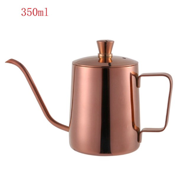 350ml Coffee Tea Pot 304 Stainless Steel Long Narrow Gooseneck Spout