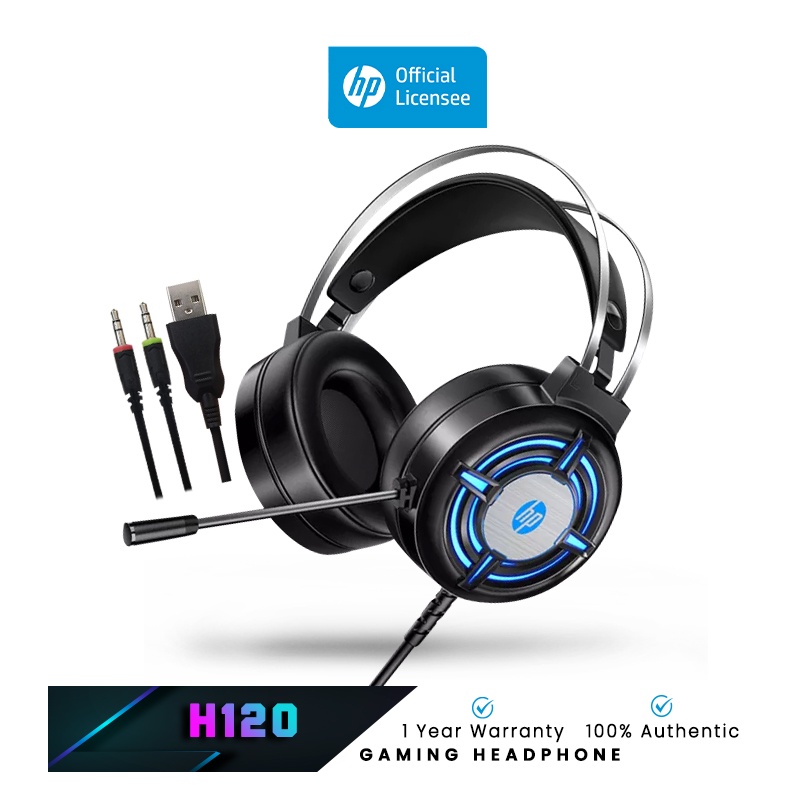 Hp h120 gaming discount headphone