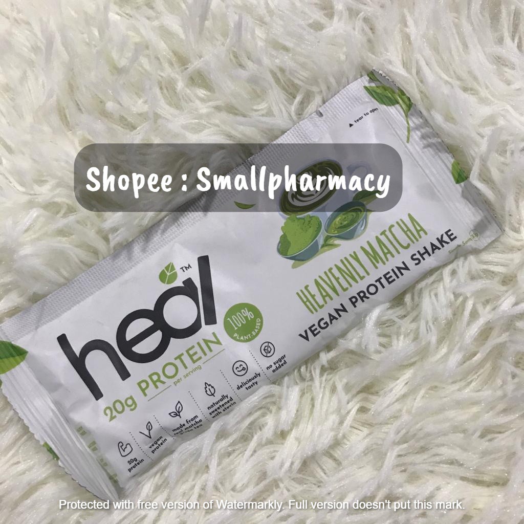 Heal high protein powder sachet (vegan available) | Shopee Malaysia