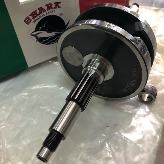 Lc135 auto 4speed shark racing crankshaft 62.7mm (+4mm/+2mm) | Shopee ...