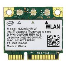 Carte Wi-Fi Intel 633ANHMW Pour HP Elitebook 8460p/8570p/8570w - Occasion Fonctionnelle