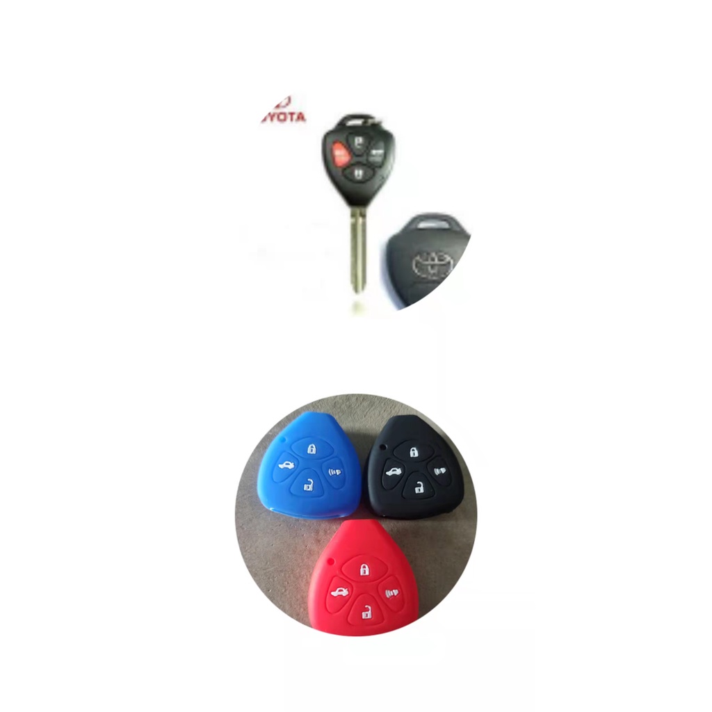 Toyota Altis Camry 4 button Key Alam Silicone | Shopee Malaysia