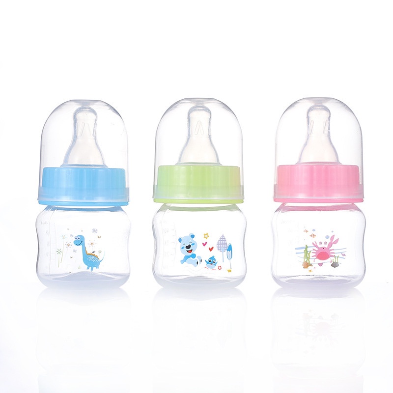 Newborn Baby Standard Caliber 50ml Baby Bottle Horizontal Shock