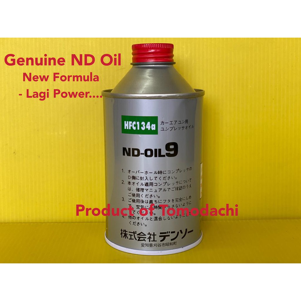 Compressor Oil R134a For Car Aircond, Product Of Japan, ND8 Oil