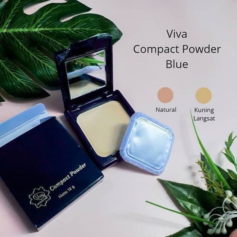 Viva Compact Powder Blue Series - Original Viva Powder | Shopee Malaysia